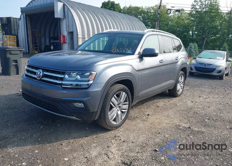 2019 Volkswagen Atlas 3.6L V6 Se W/Technology from USA, damaged, VIN 1V2UR2CA4KC597211